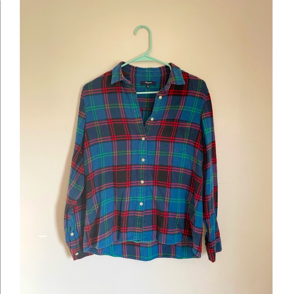 Madewell Button Front Flannel